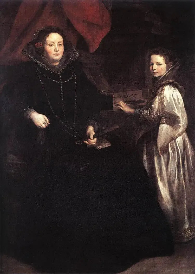 ポルツィア・インペリアーレと娘マリア・フランチェスカの肖像 - アントワーヌ・ヴァン・ダイク

Source:
Portrait de Porzia Impériale et de sa fille Maria Francesca - Antoine van Dyck