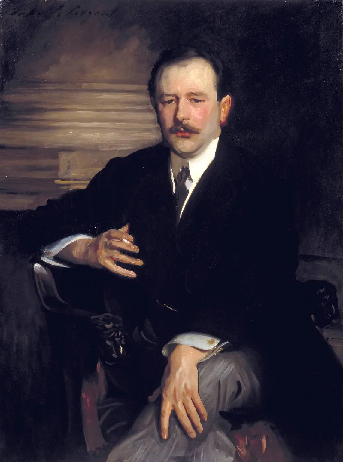 Portrait de Robert Mathias - John Singer Sargent image 1 reproduction de peinture à l’huile
