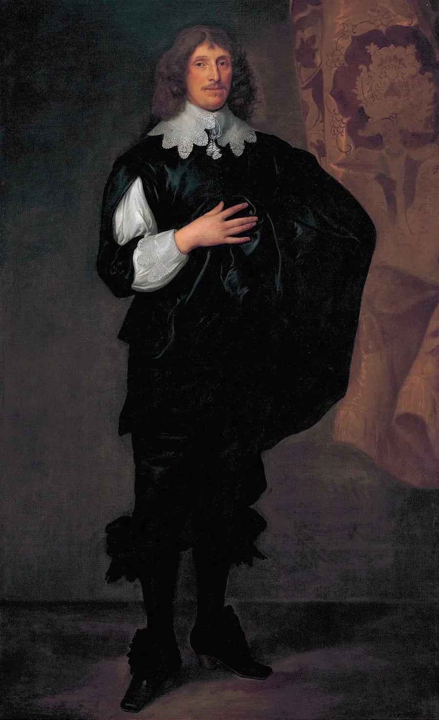 ティリングハムの第1バーネット、バジル・ディクウェル卿の肖像（1585-1642） - アントワーヌ・ヴァン・ダイク

Source:
Portrait de Sir Basil Dixwell, 1er baronnet de Tirlingham (1585-1642) - Antoine van Dyck