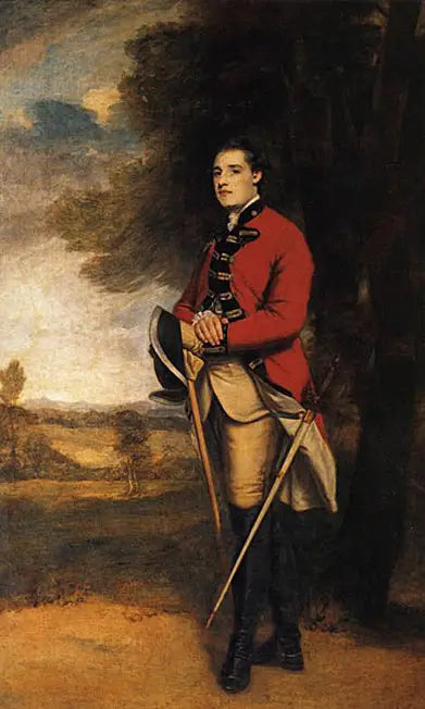 リチャード・ウォースリー卿（第7代、1751-1805）の肖像 - ジョシュア・レイノルズ