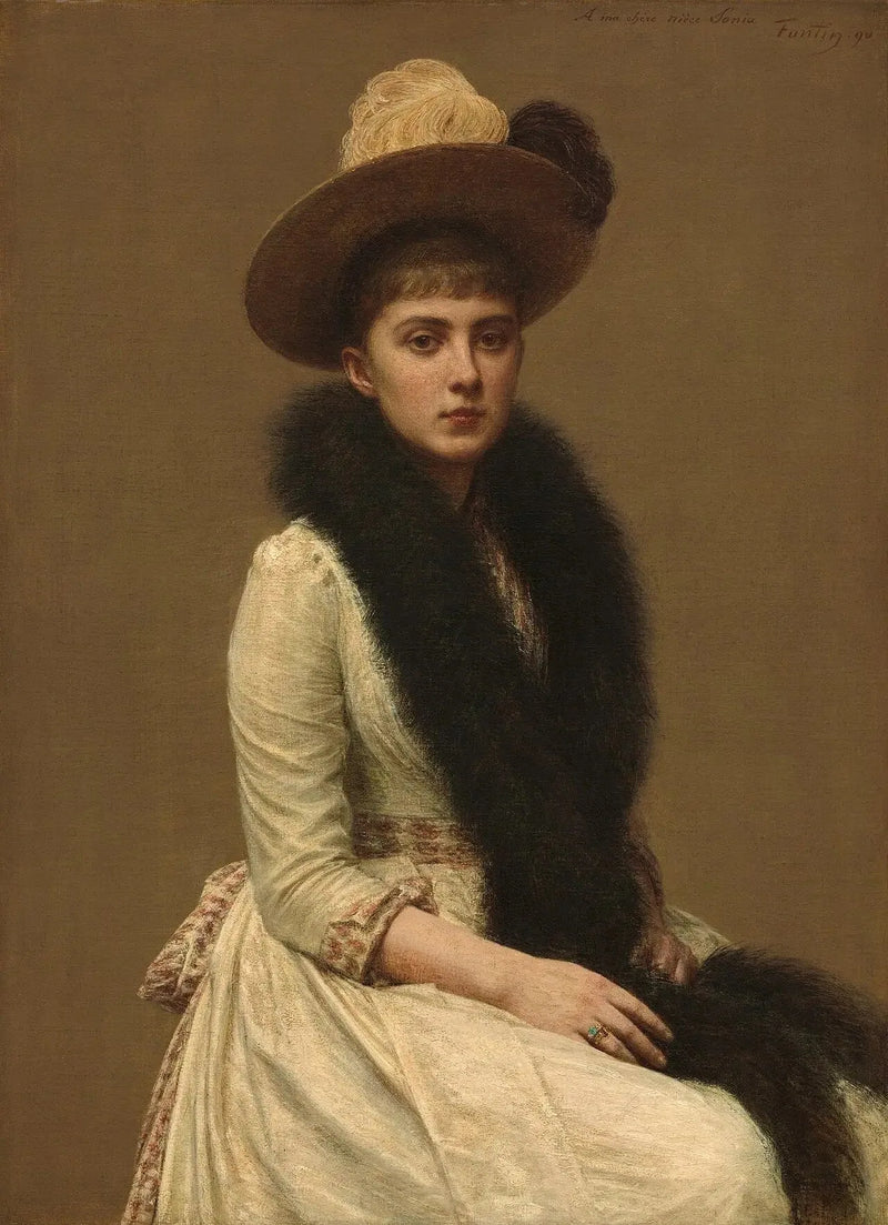 ソニアの肖像 - アンリ・ファンタン＝ラトゥール

Source:
Portrait de Sonia - Henri Fantin-Latour