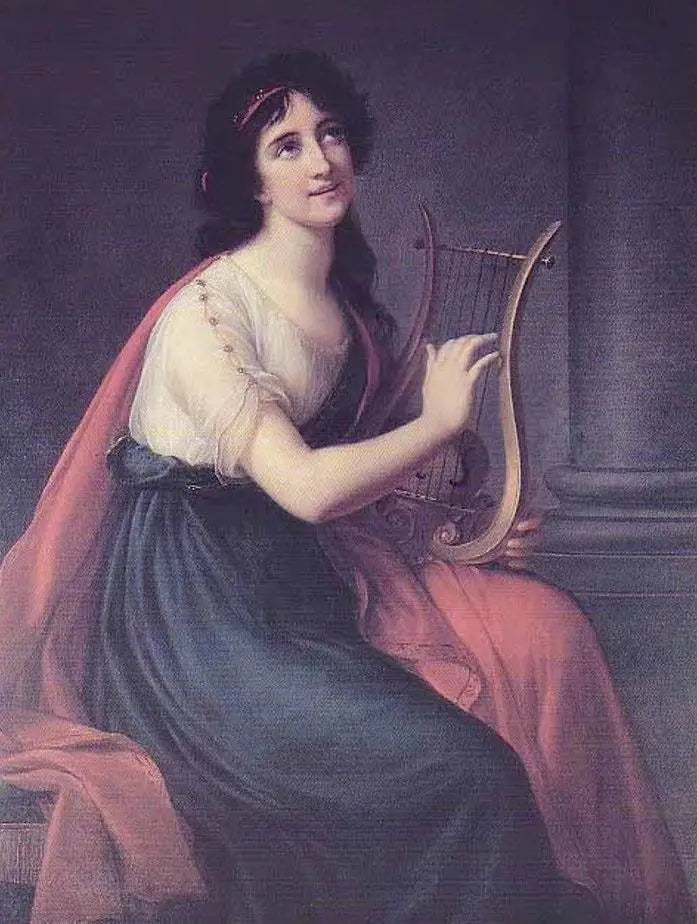 ソフィア・フリーズとサッフォーの肖像画 - エリザベス・ヴィジェ＝ルブラン

Source:
Portrait de Sophia Fries et Sappho - Élisabeth Vigée Le Brun
