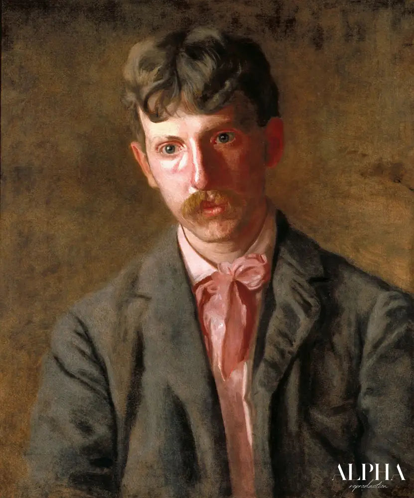 Portrait de Stanley Addicks - Thomas Eakins - Reproductions de tableaux et peintures haut de gamme