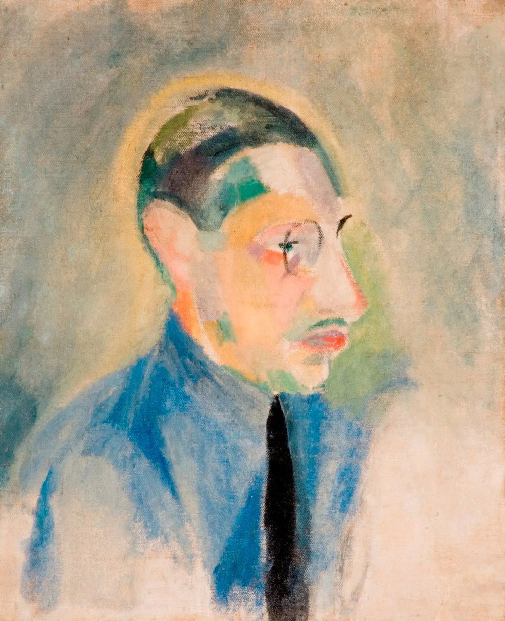 Portrait de Stravinsky - Robert Delaunay image 1 reproduction réalisée par Alpha Reproduction