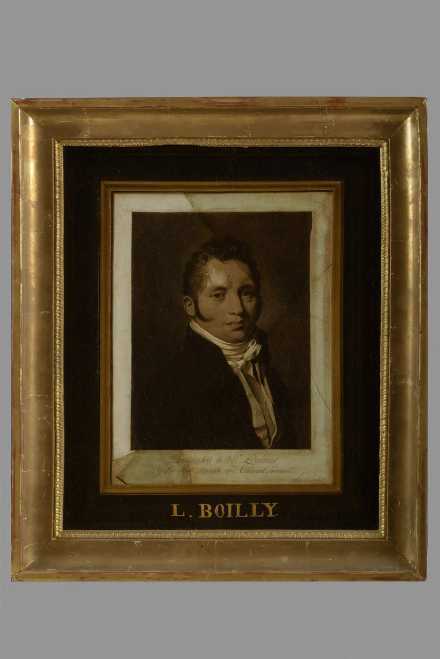 トーマス・パーマーの肖像画、トロンプ・ルイユ - ルイ＝レオポルド・ボイイ

Source:
Portrait de Thomas Palmer, en trompe-l'œil - Louis-Léopold Boilly