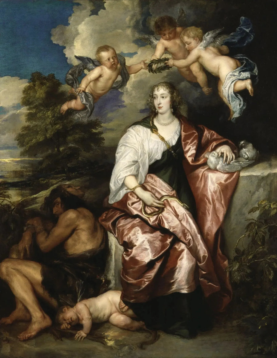 ヴェネティア夫人の肖像 - アントワーヌ・ヴァン・ダイク

Source:
Portrait de Venetia, Lady Digby - Antoine van Dyck