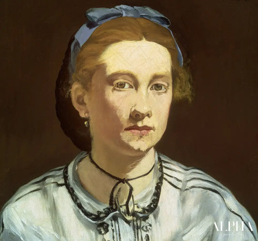 Portrait de Victorine Meurent - Edouard Manet - Reproductions de tableaux et peintures haut de gamme