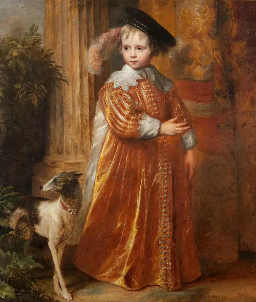 ウィレム2世・オレンジ＝ナッサウ（1626-1650）子供の肖像 - アントワーヌ・ヴァン・ダイク

Source:
Portrait de Willem II van Oranje-Nassau (1626-1650) enfant - Antoine van Dyck