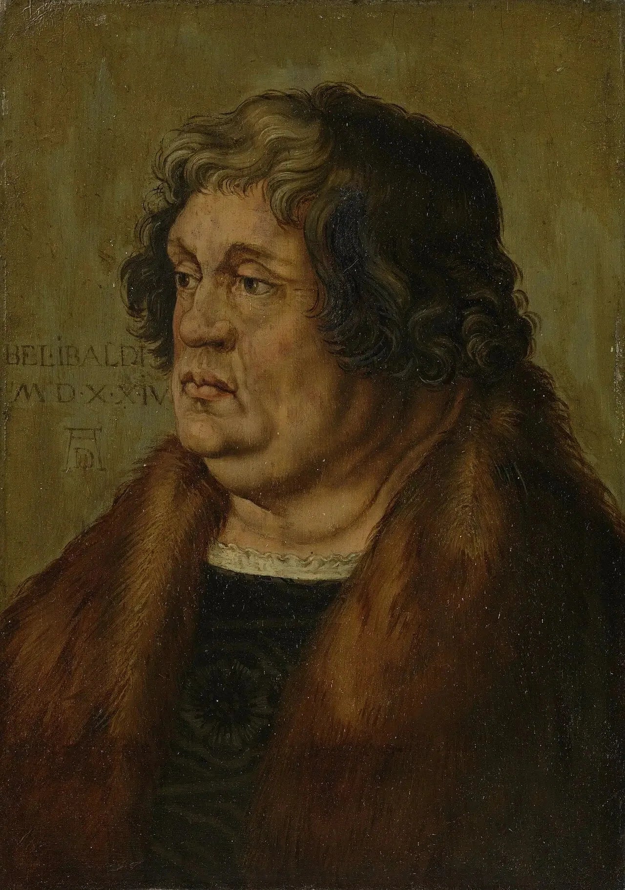 Portrait de Willibald Pirckheimer - Albrecht Dürer image 1 copie de tableau peinte à la main