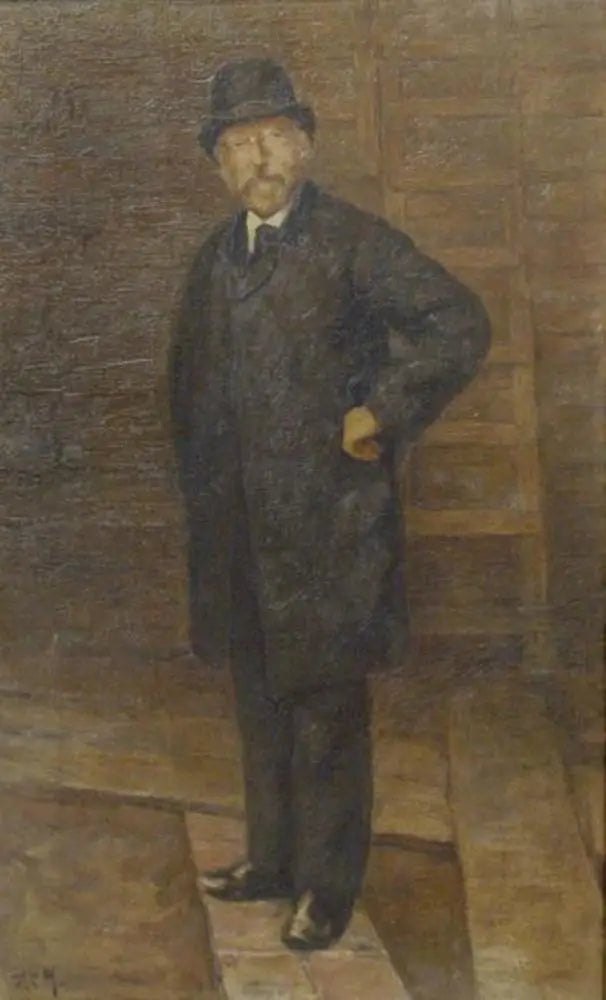 エグバート・カイパーズの肖像 (1828-1892) - ピート・モンドリアン