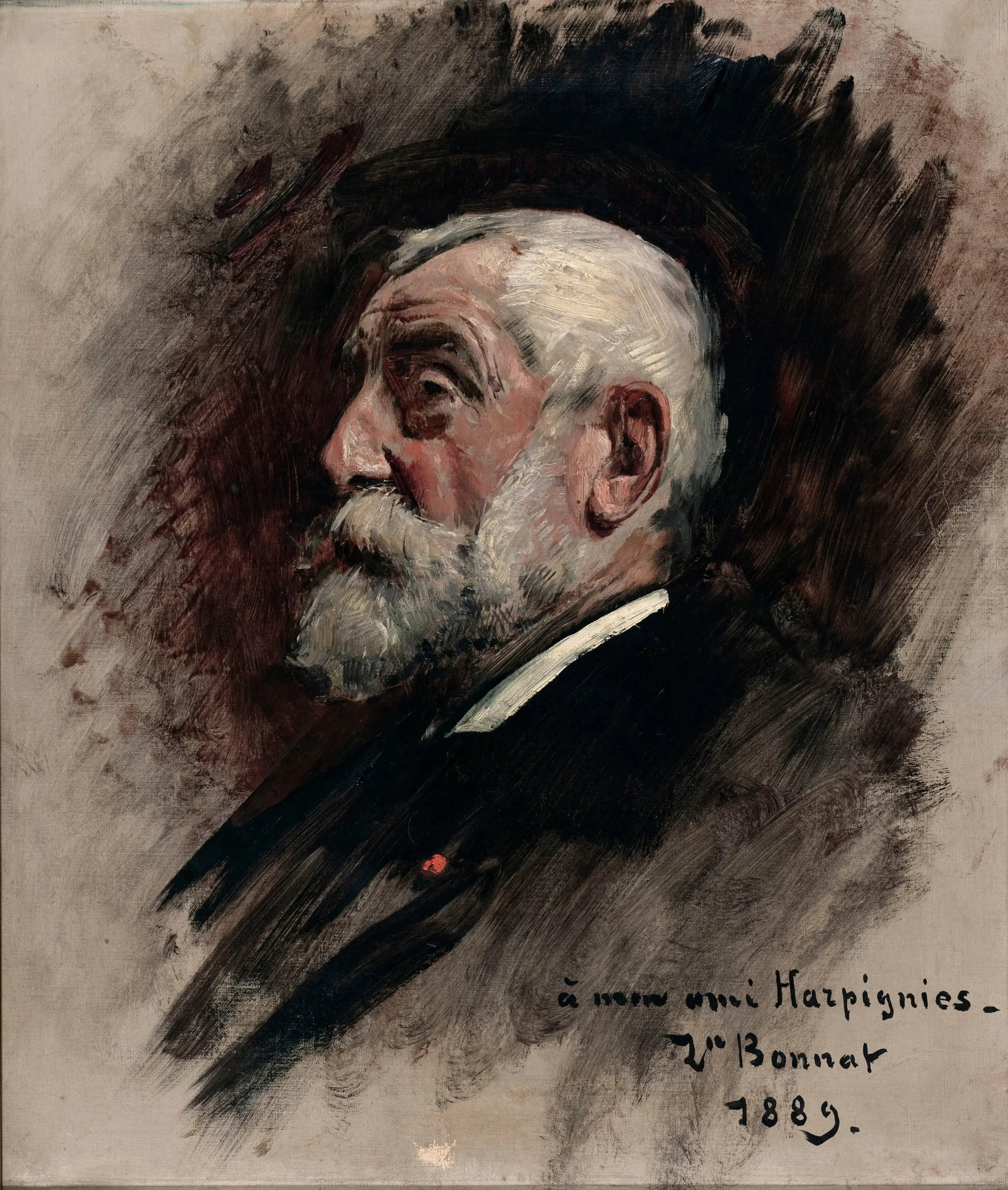 Portrait d’Henri Harpignies - Léon Bonnat - Alpha Reproduction