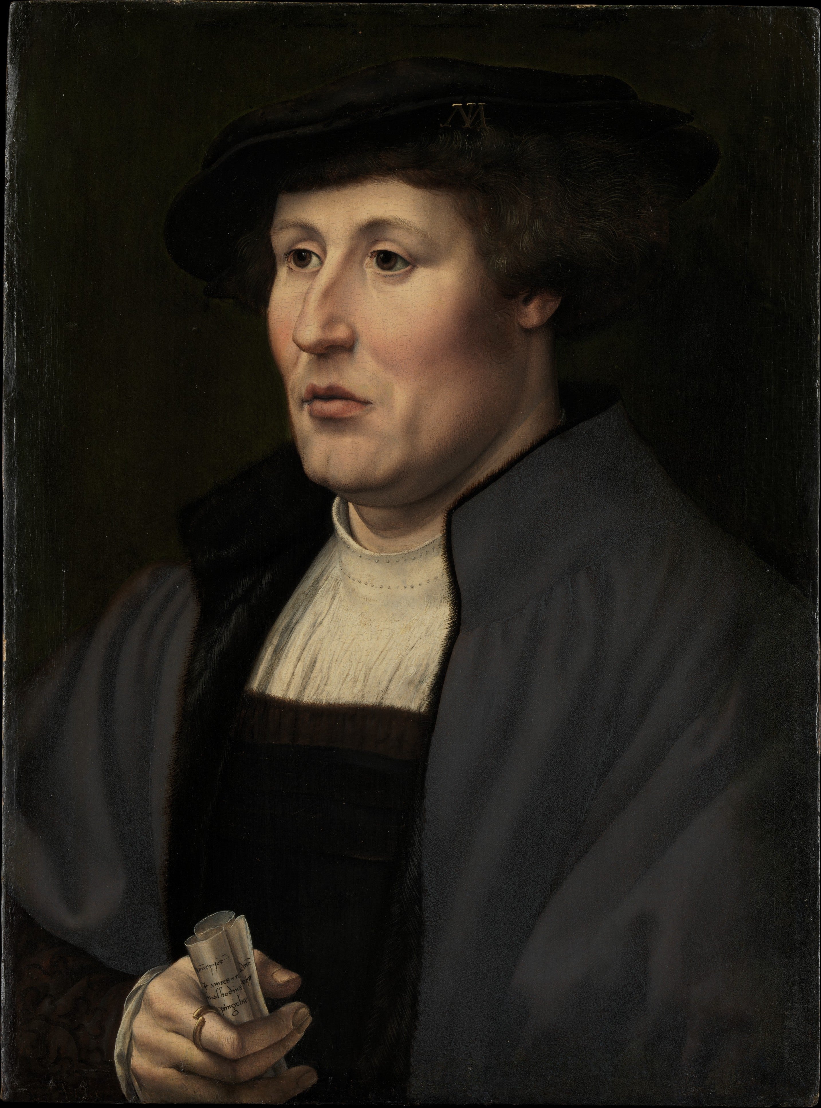 Portrait d’homme - Jan Gossaert - Alpha Reproduction