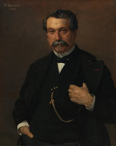 Portrait d’homme - Léon Bonnat - Alpha Reproduction