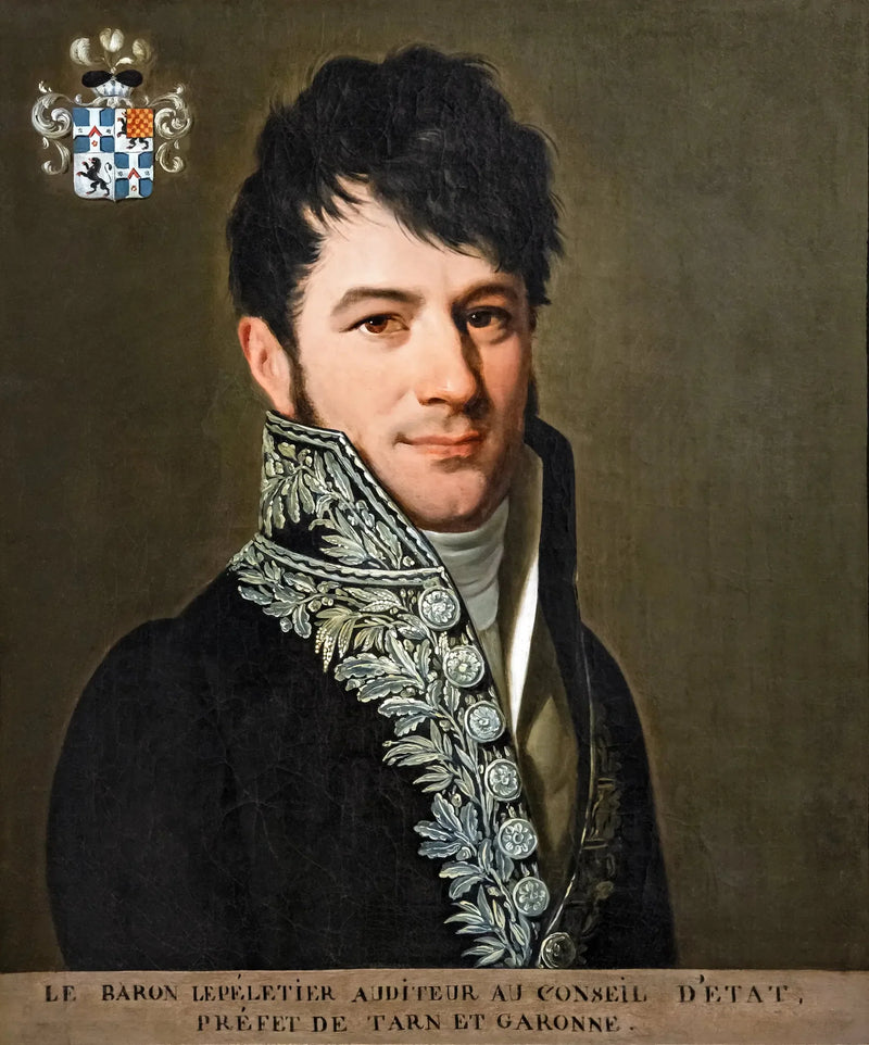 タルン＝エ＝ガロンヌ県のプリフェクト、ル・ペルティエ伯爵の肖像画

Source:
Portrait du baron Le Pelletier, préfet de Tarn-et-Garonne - Louis-Léopold Boilly
