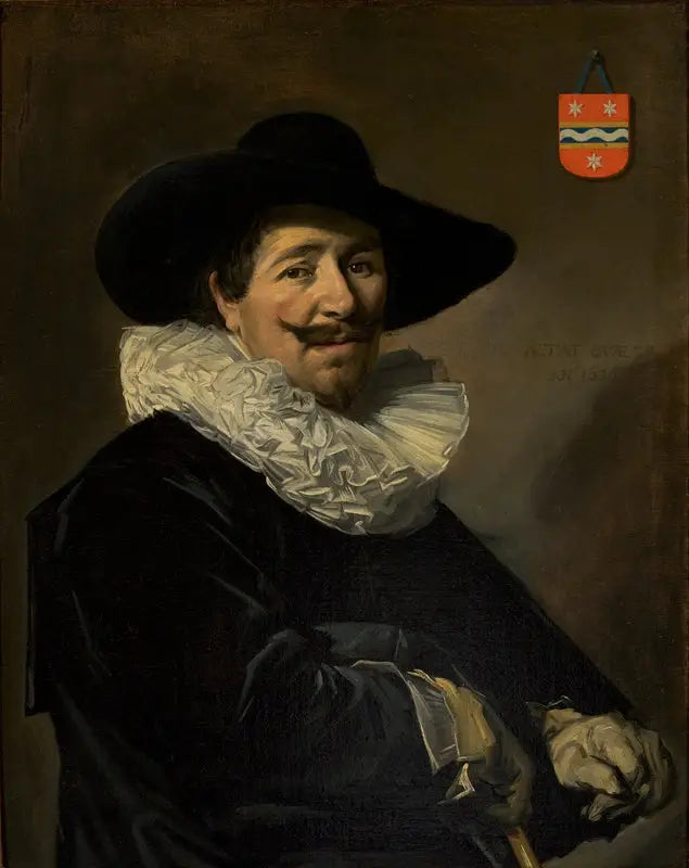 Portrait du capitaine Andries van Hoorn - Frans Hals - Alpha Reproduction