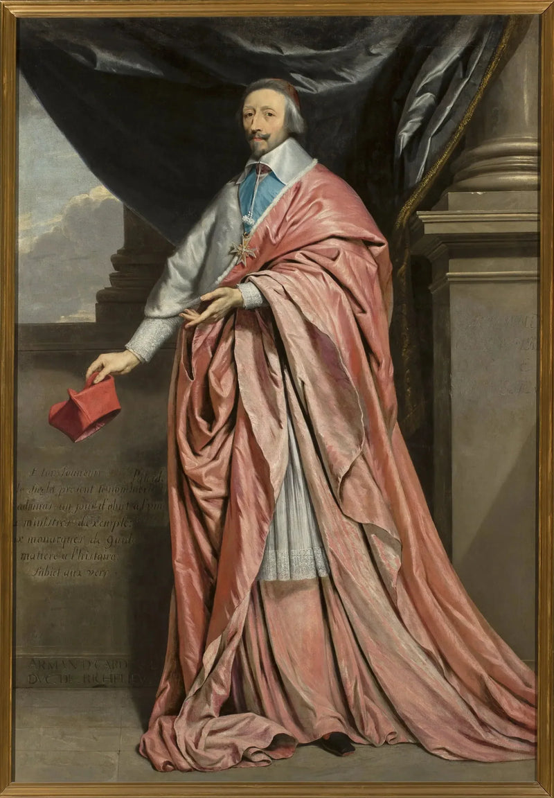 リシュリュー枢機卿の肖像 - フィリップ・ド・シャンパーニュ

Source:
Portrait du cardinal de Richelieu. - Philippe de Champaigne