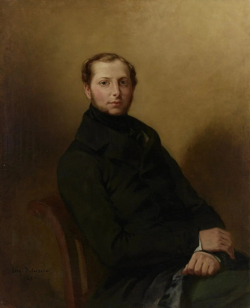 シャルル・ド・モルネ伯爵の肖像 - ユージン・ドラクロワ