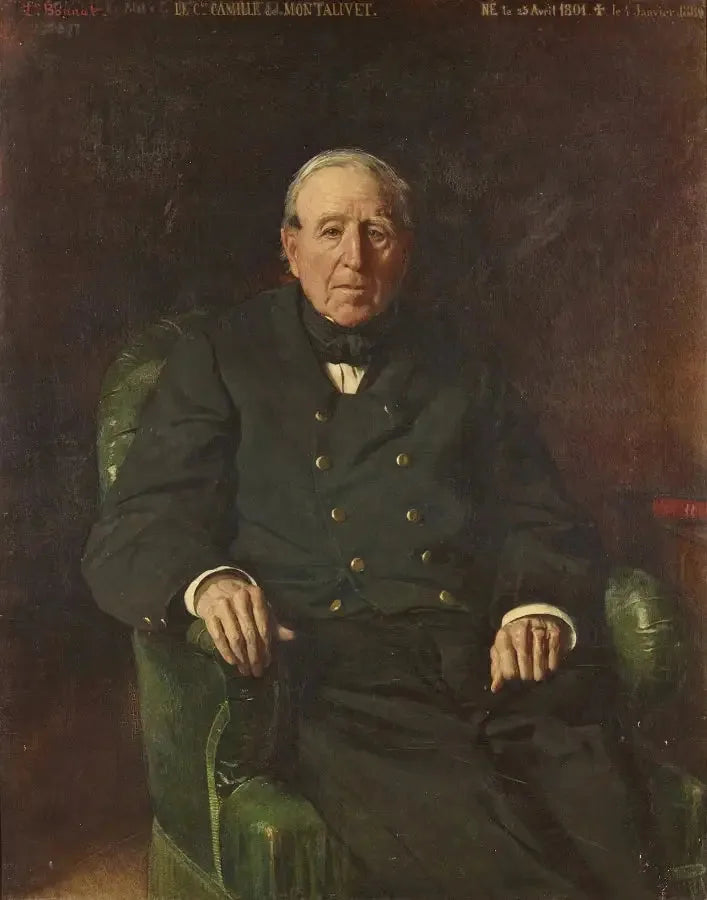 モンタリヴェ伯爵の肖像 - レオン・ボナ
