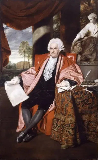 ジョン・アッシュ博士（1723-1798）の肖像 - ジョシュア・レイノルズ