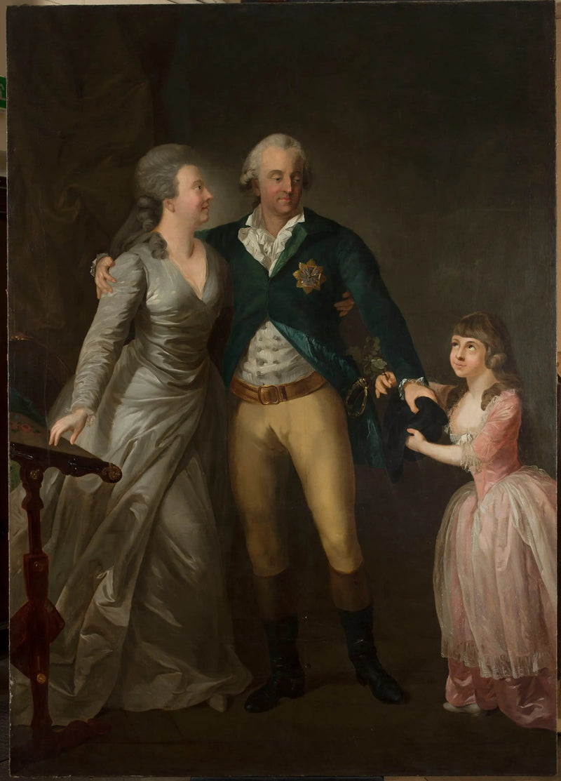 ザクセン公カール・オーガストとその妻ソフィー、娘の肖像 - アントン・グラフ

Source:
Portrait du duc saxon Karl August avec son épouse Sophie et leur fille - Anton Graff