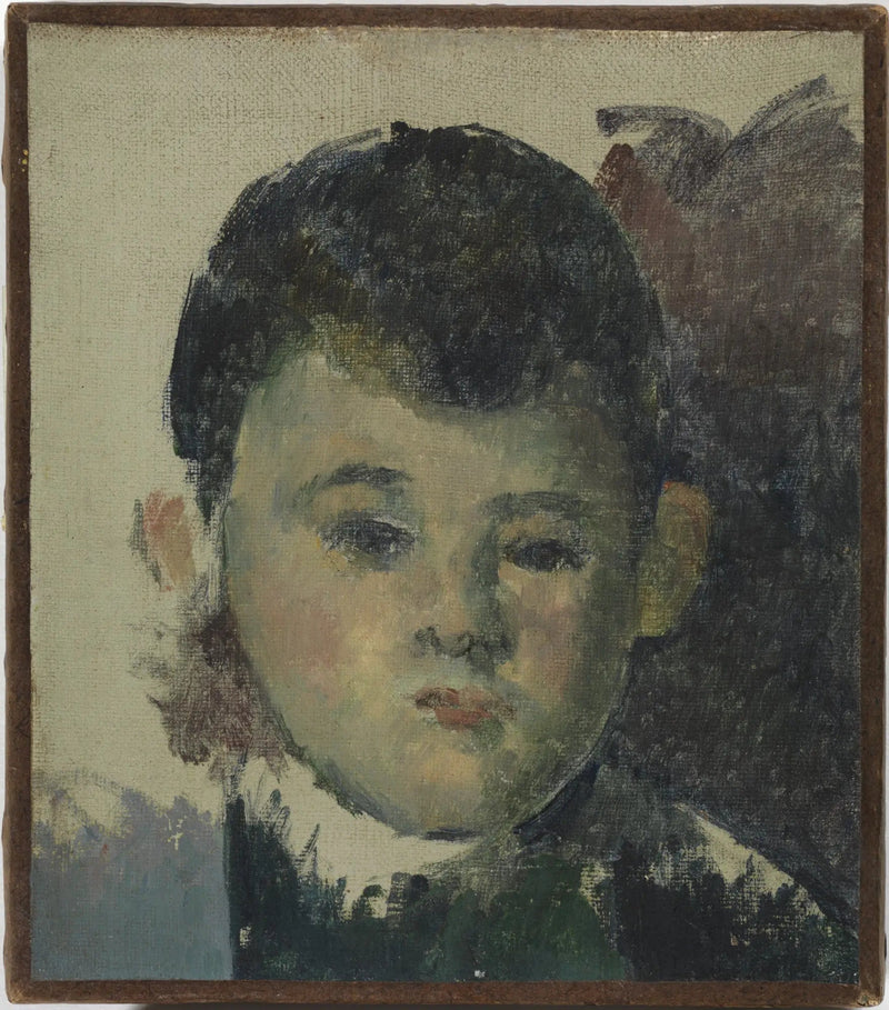 画家の息子の肖像 - ポール・セザンヌ
