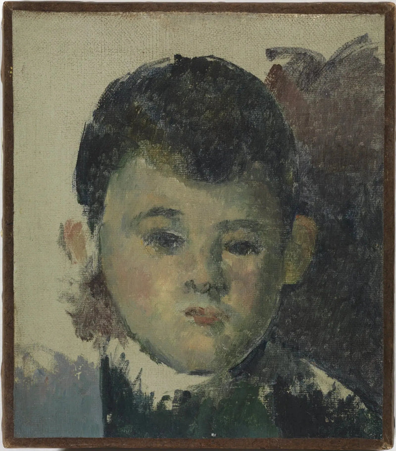 画家の息子の肖像 - ポール・セザンヌ