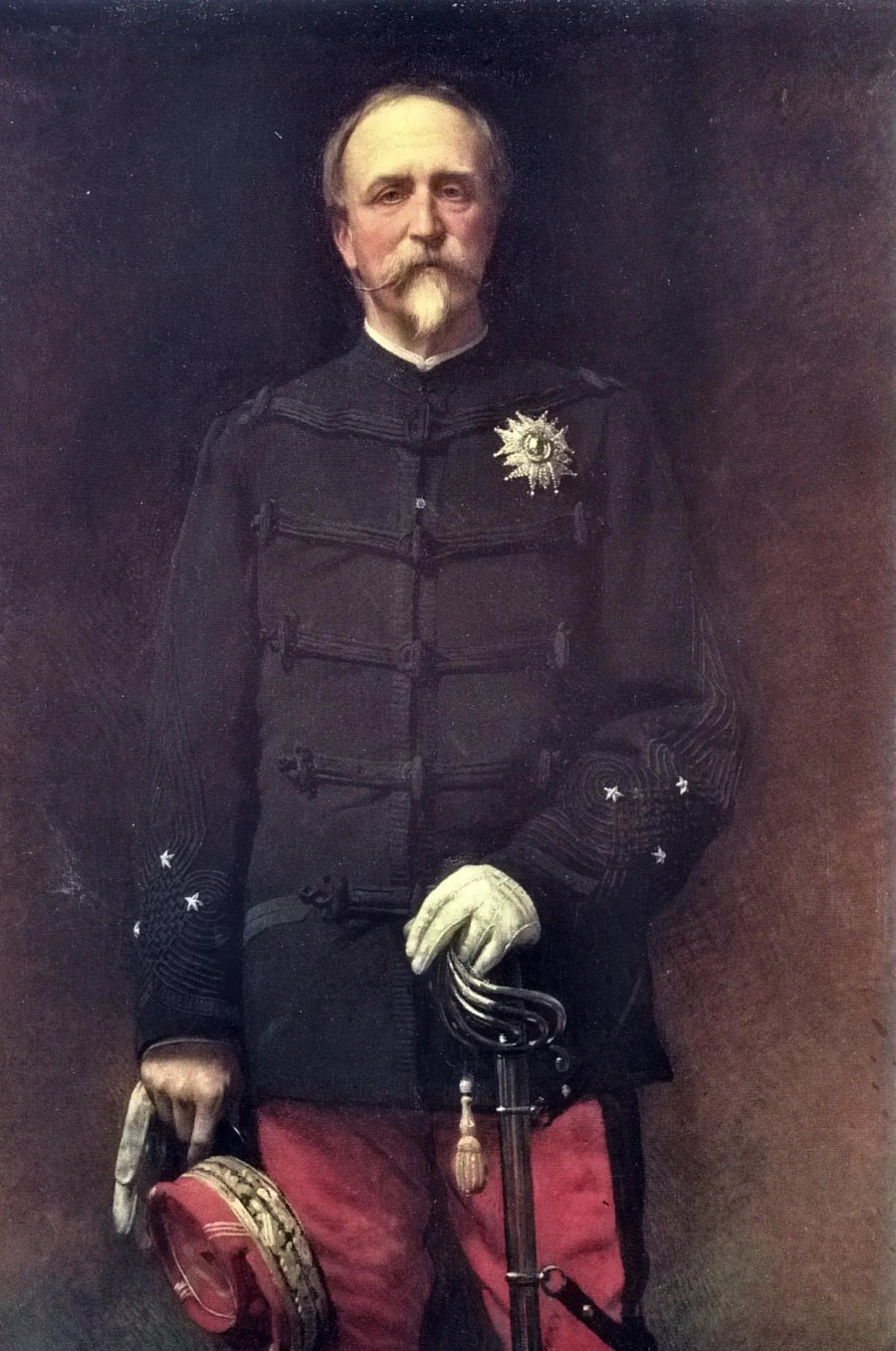 ヘンリー・ド・オルレアン将軍、オーメール公の肖像（1880年） - レオン・ボナ
