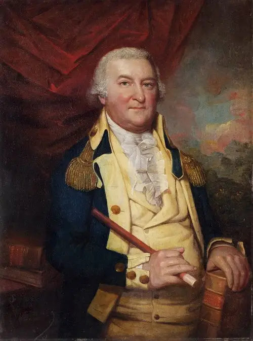 メリーランド州ジョン・ホスキンズ・ストーン知事の肖像画 - レンブラント・ピール

Source:
Portrait du gouverneur John Hoskins Stone du Maryland - Rembrandt Peale
