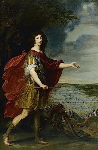 ロワイの戦場の前のグラン・コンデの肖像（1643年5月19日） - ジュスト・デ・エグモント