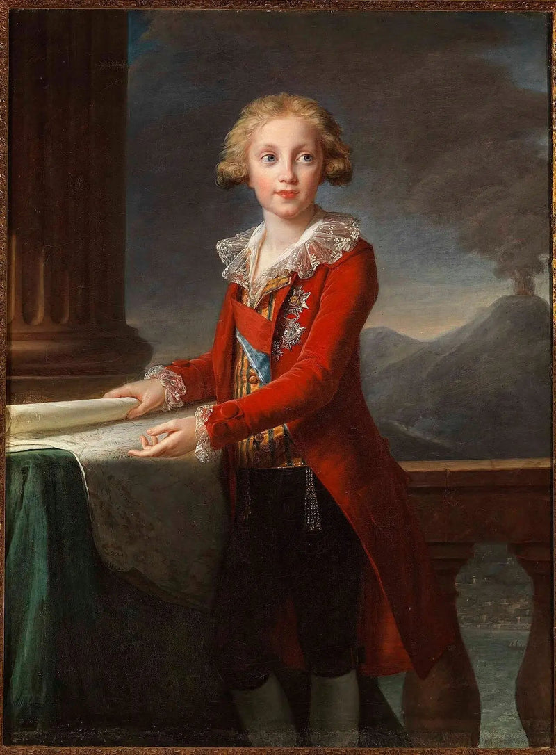 フランチェスコ・デ・ブルボン＝シチリアの若い肖像画 - エリザベス・ヴィジェ＝ルブラン

Source:
Portrait du jeune Francesco de Bourbon-Sicile - Élisabeth Vigée Le Brun