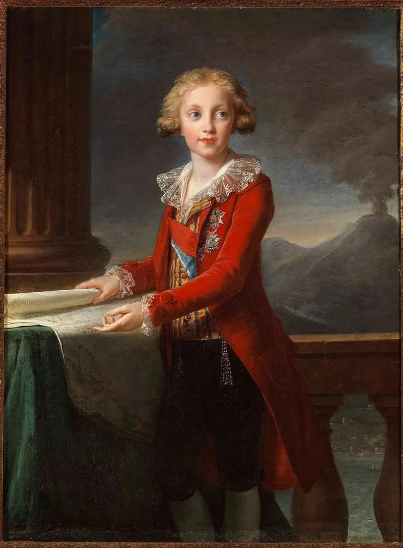 フランチェスコ・デ・ブルボン＝シチリアの若い肖像画 - エリザベス・ヴィジェ＝ルブラン

Source:
Portrait du jeune Francesco de Bourbon-Sicile - Élisabeth Vigée Le Brun