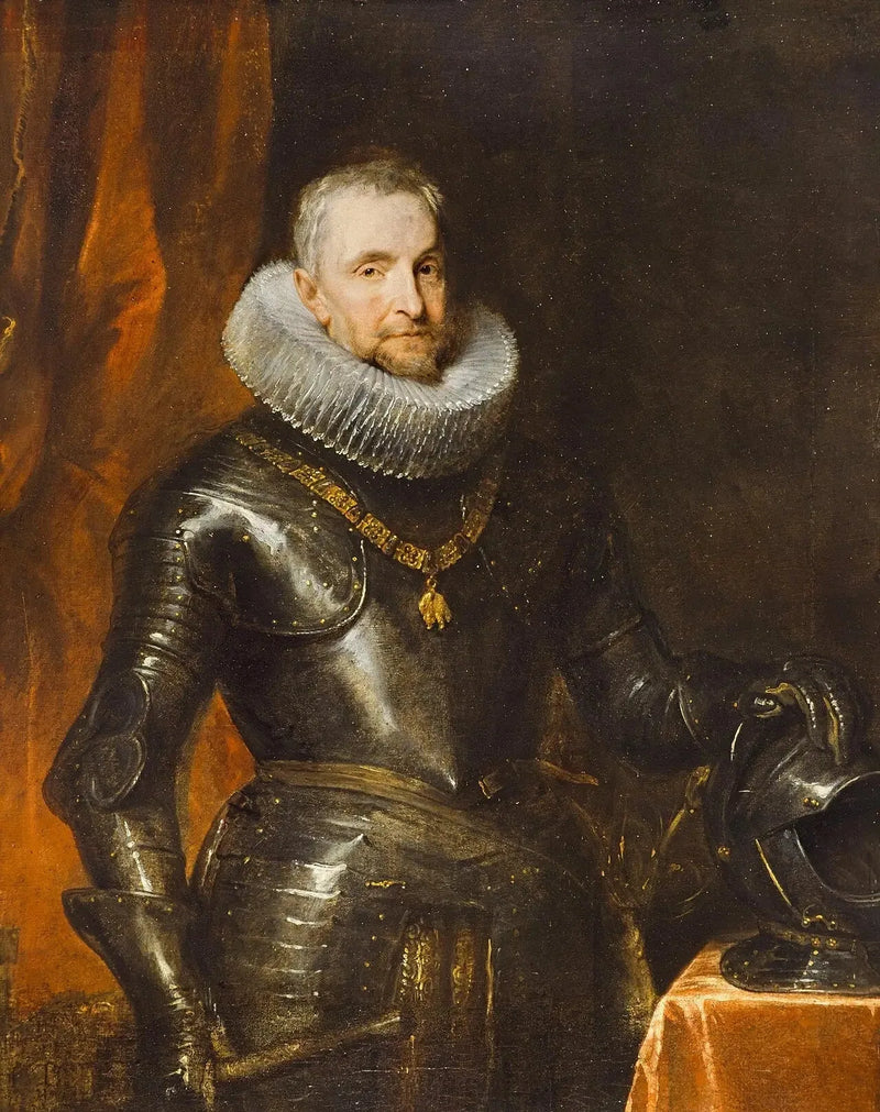 マルキ・アンブロジオ・スピノーラ（1569年 - 1630年）の肖像画 - アントワーヌ・ヴァン・ダイク

Source:
Portrait du marquis Ambrogio Spinola (1569 - 1630) - Antoine van Dyck