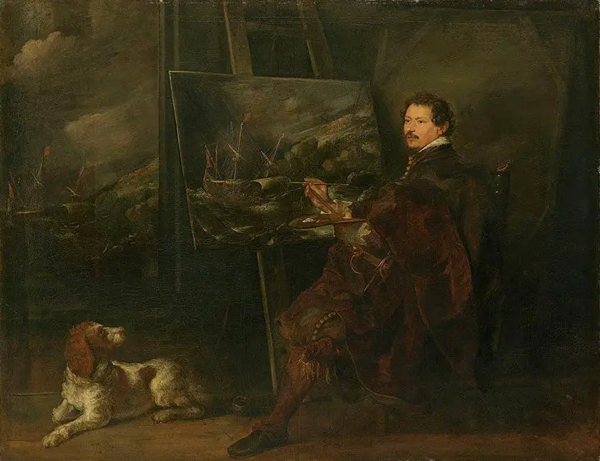 アンドリース・ファン・エルトフェルト画家の肖像 - アントワーヌ・ヴァン・ダイク

Source:
Portrait du peintre Andries van Eertvelt - Antoine van Dyck