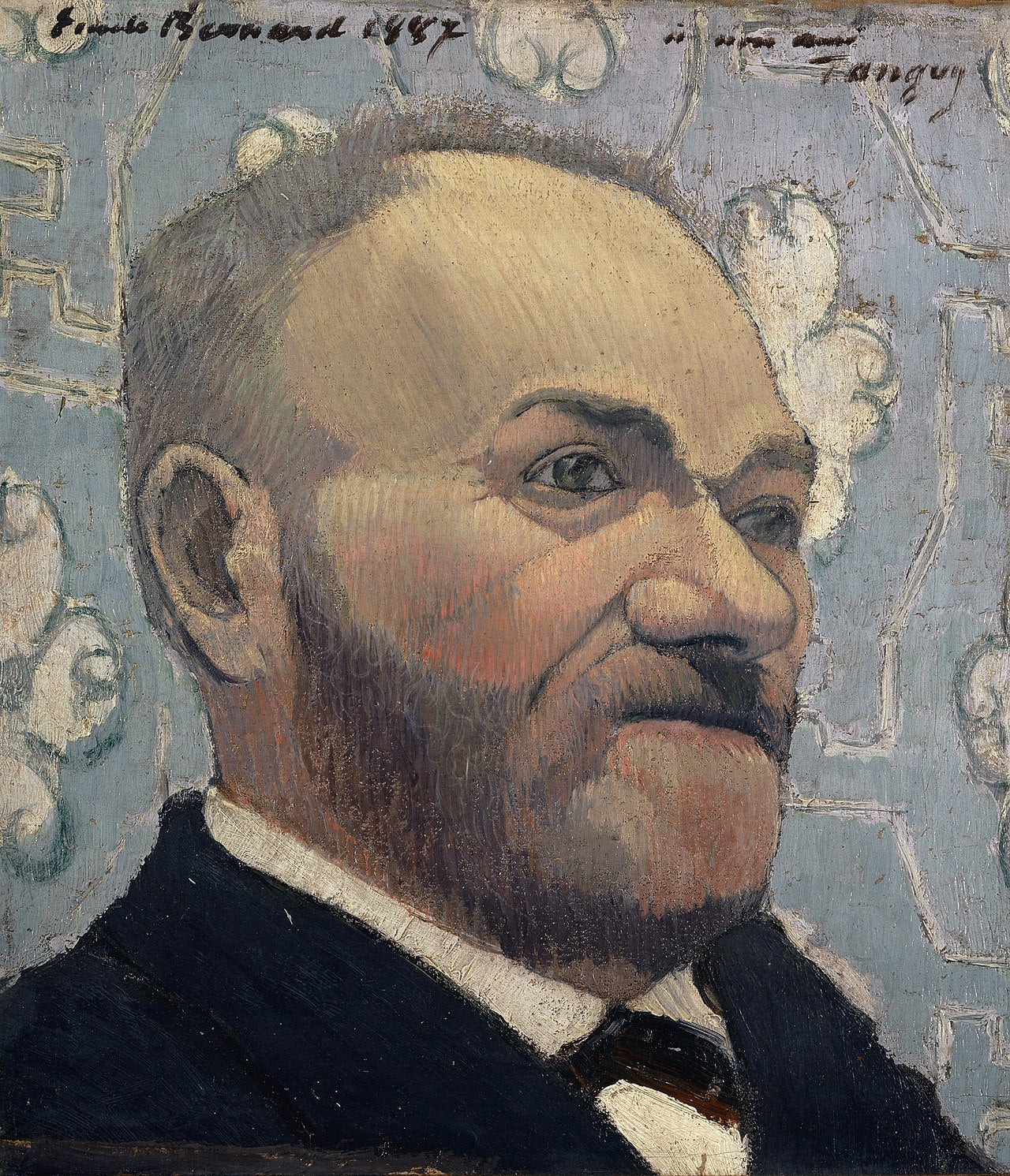 Portrait du père Tanguy - Émile Bernard image 1 reproduction de peinture à l’huile