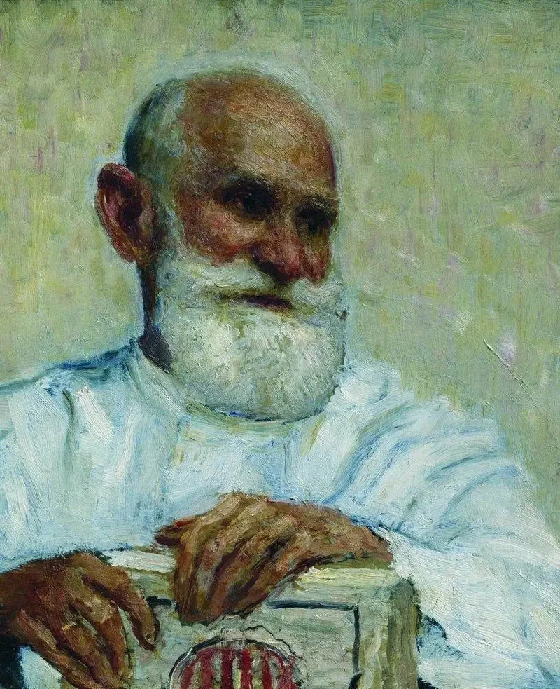 生理学者イワン・ペトロヴィッチ・パブロフの肖像 - イリヤ・レーピン

Source:
Portrait du physiologiste Ivan Petrovitch Pavlov - Ilya Repin