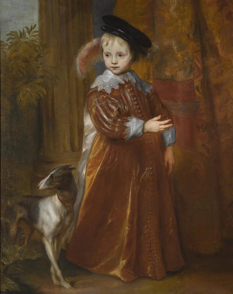 少年時代のウィレム2世オレンジ公の肖像と犬 - アントワーヌ・ヴァン・ダイク

Source:
Portrait du prince Guillaume II d'Orange en jeune garçon, avec un chien - Antoine van Dyck