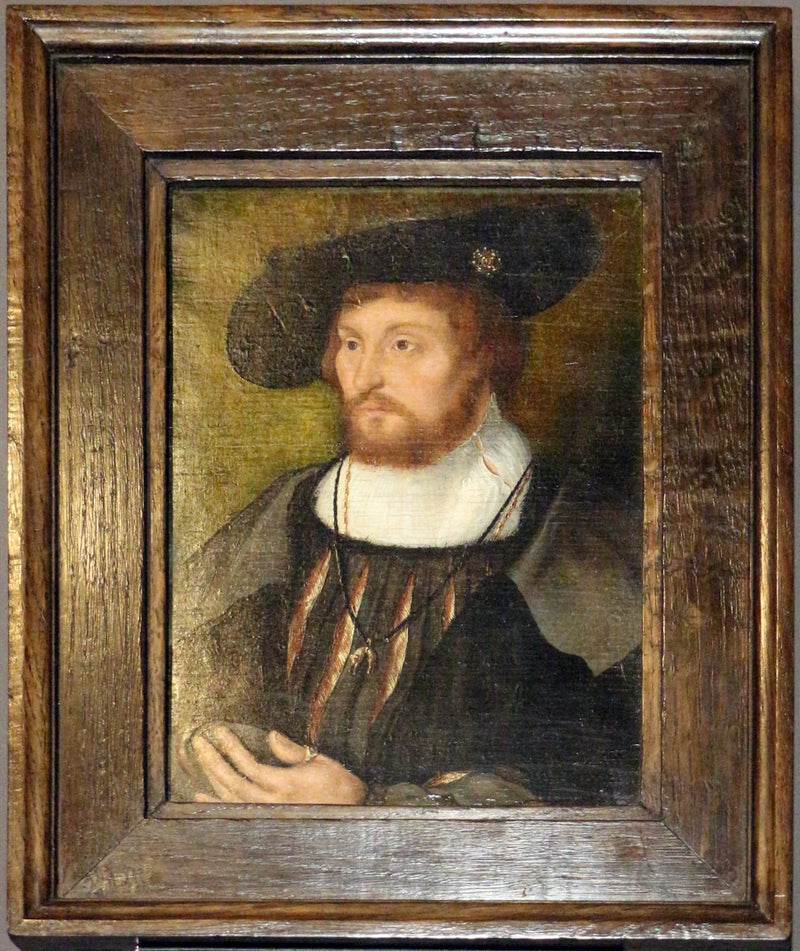 デンマーク王クリスチャン2世（1481-1559）の肖像 - ユース・ファン・クレーフ