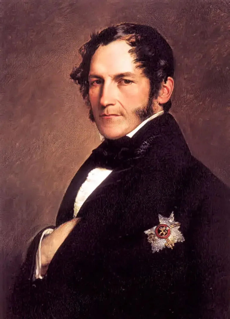 黒い衣装を着たレオポルド1世王の肖像 - フランツ・ザヴェル・ウィンターhalter

Source:
Portrait du roi Léopold Ier en habit noir - Franz Xaver Winterhalter