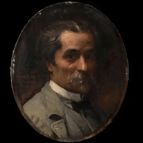 Portrait du sculpteur Aimé Millet - Léon Bonnat - Alpha Reproduction