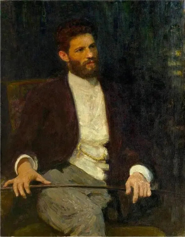 彫刻家マーク・マトヴェーエヴィチ・アントコルスキーの肖像 - イリヤ・レーピン

Source:
Portrait du sculpteur Mark Matveevich Antokolski. - Ilya Repin