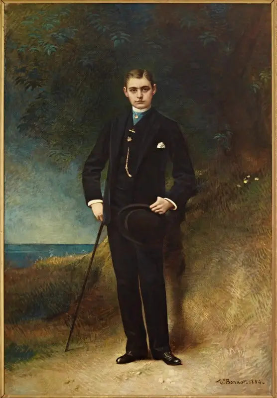 Portrait du sénateur Leland Stanford - Léon Bonnat - Alpha Reproduction