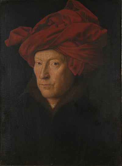 Portrait d’un homme (autoportrait?) - Jan van Eyck - Alpha Reproduction
