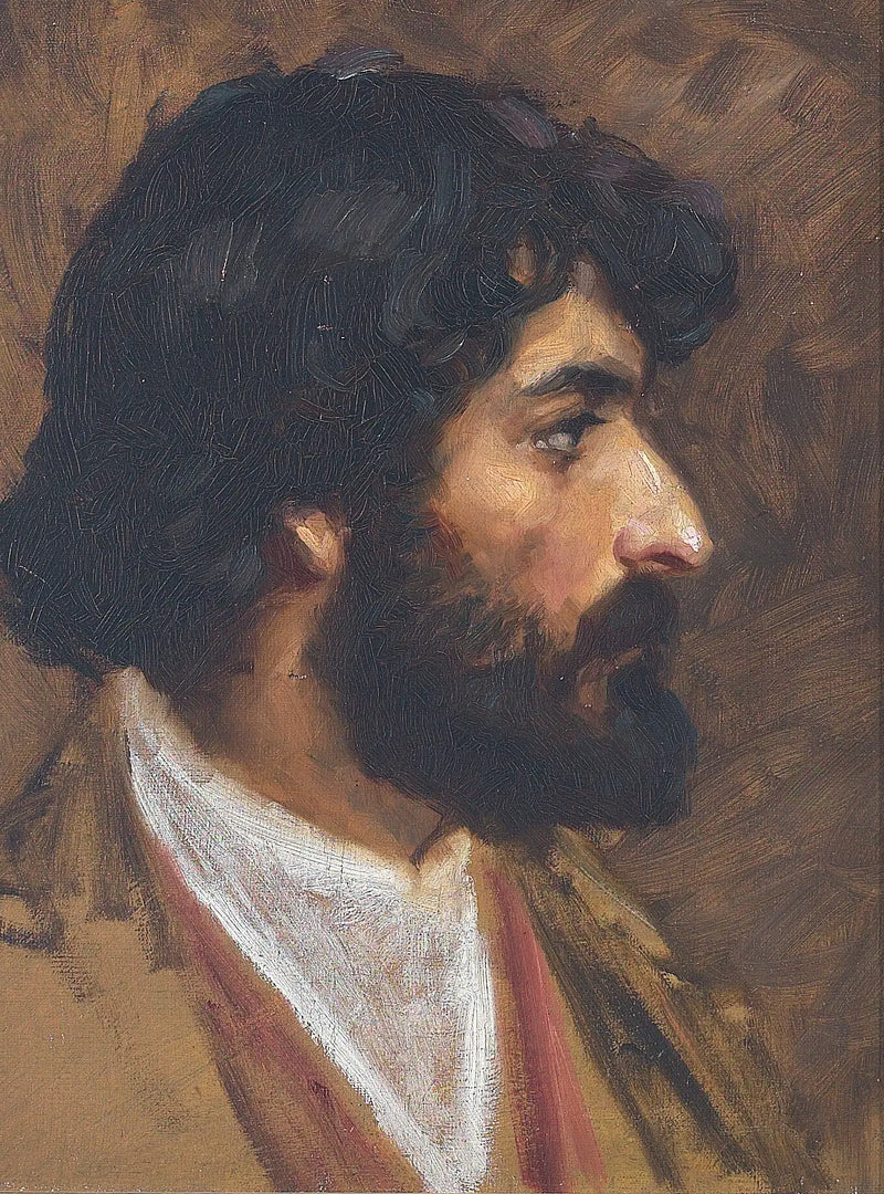 エジプト人男性の肖像 - H. A. Brendekilde

Source:
Portrait d'un homme égyptien. - H. A. Brendekilde