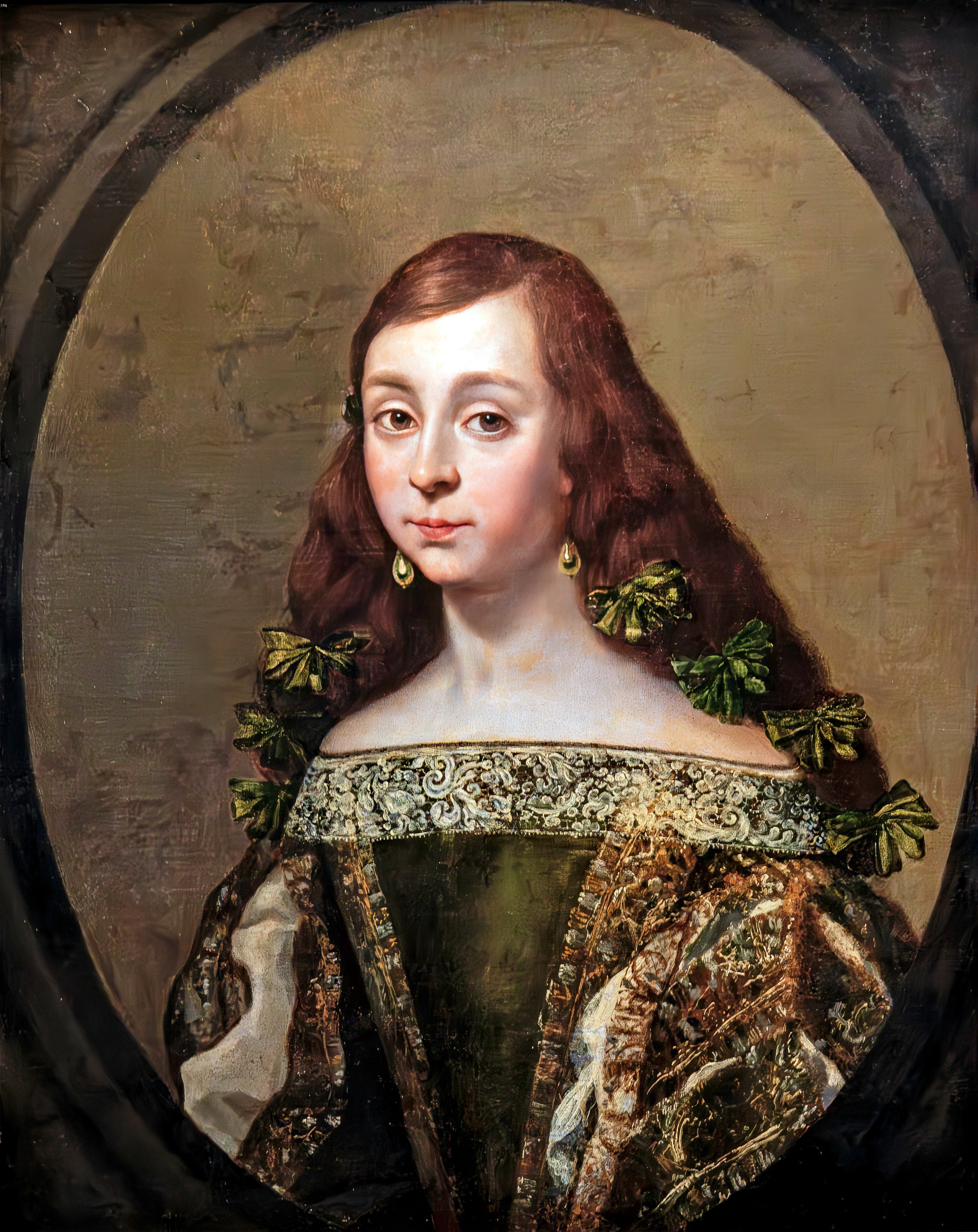 Portrait d’une jeune fille de Madrid - Claudio Coello - Alpha Reproduction