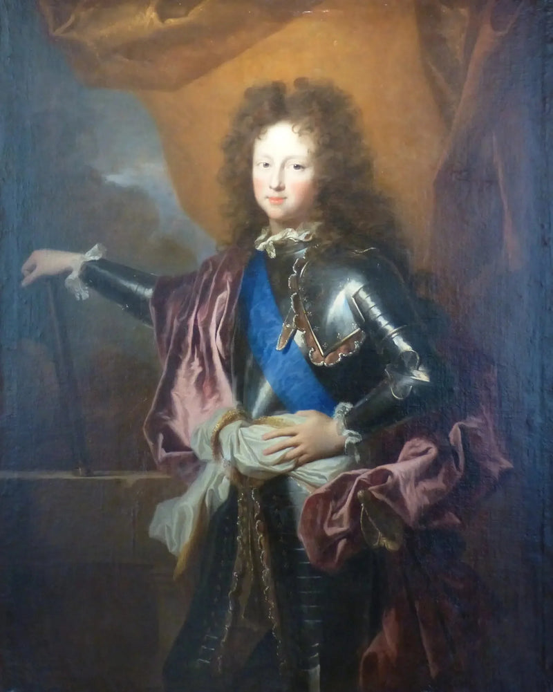 フランス王太子フィリップの胸像肖像画 - ヤシント・リゴー