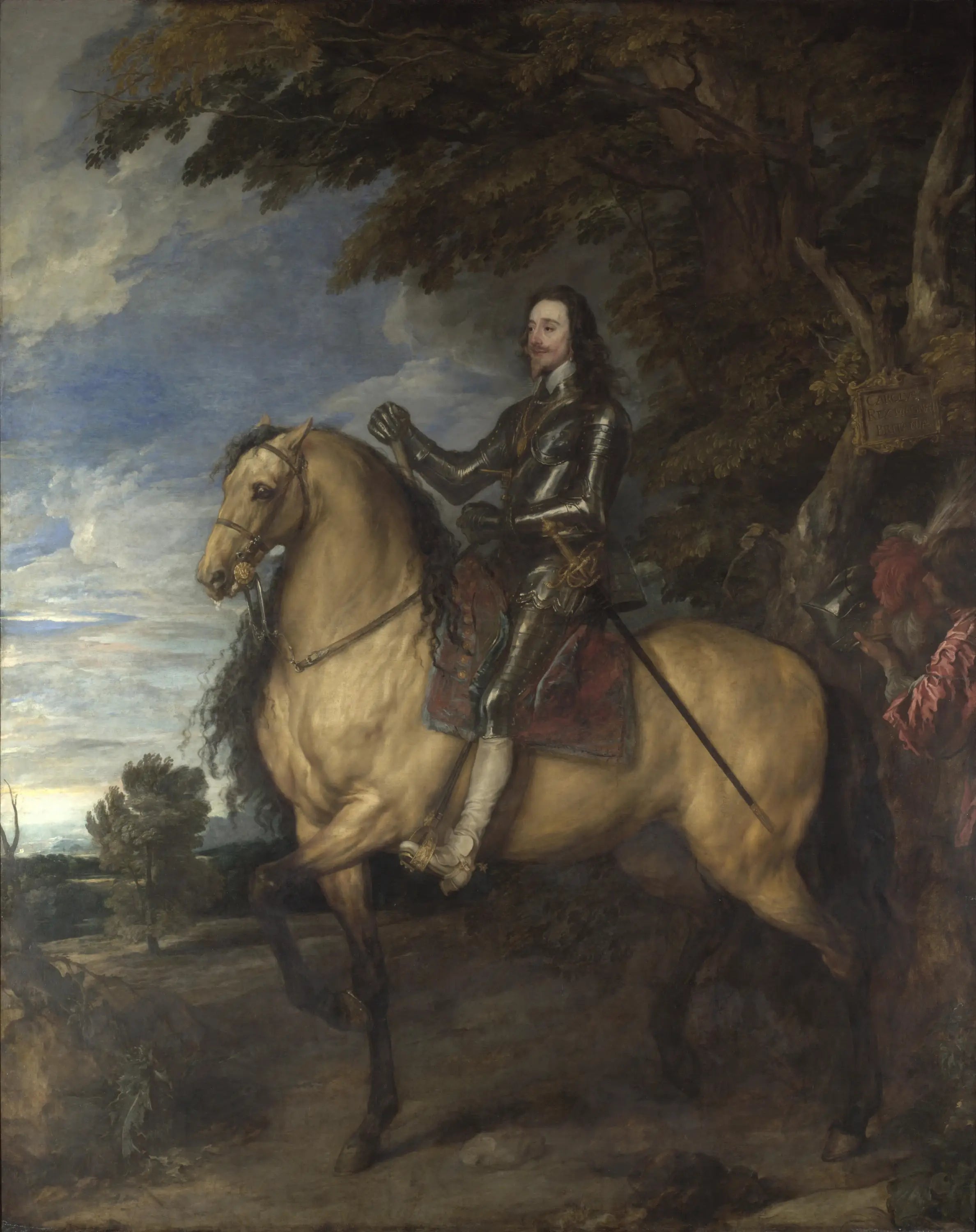 Portrait équestre de Charles Ier - Antoine van Dyck image 1 reproduction réalisée par Alpha Reproduction