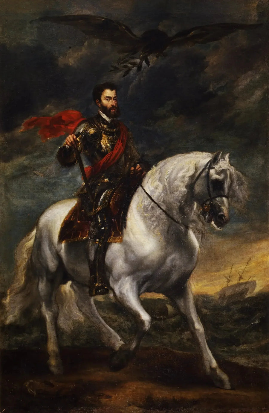 皇帝シャルル5世の騎馬肖像 - アントワーヌ・ヴァン・ダイク

Source:
Portrait équestre de l'empereur Charles Quint - Antoine van Dyck