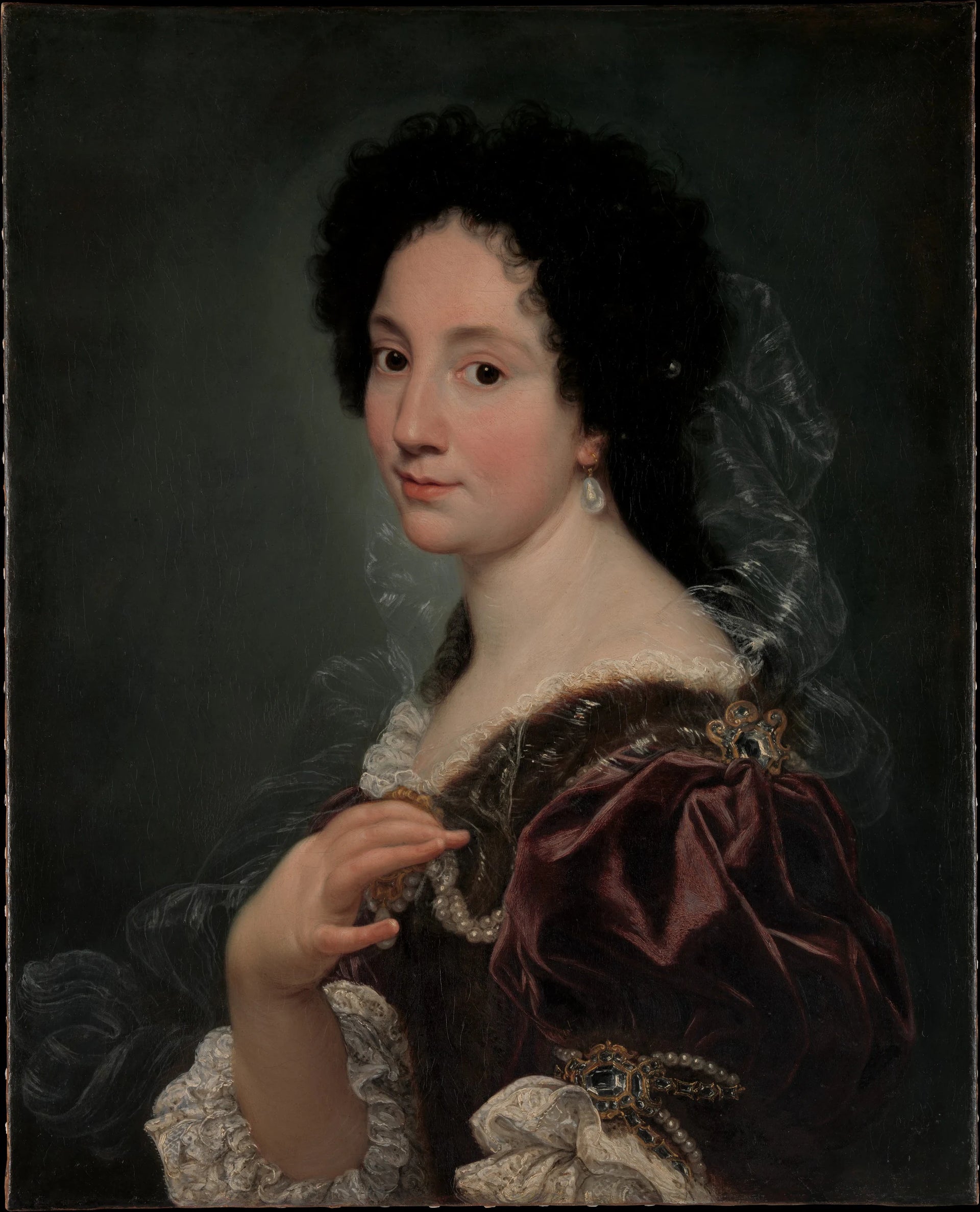 Portrait de femme - Giovanni Battista Gaulli (Il Baciccio)