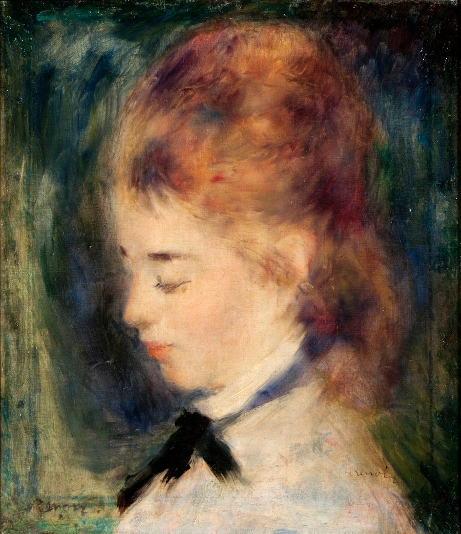 Portrait de femme de Pierre-Auguste Renoir — MNBA Buenos Aires, inventaire 7745