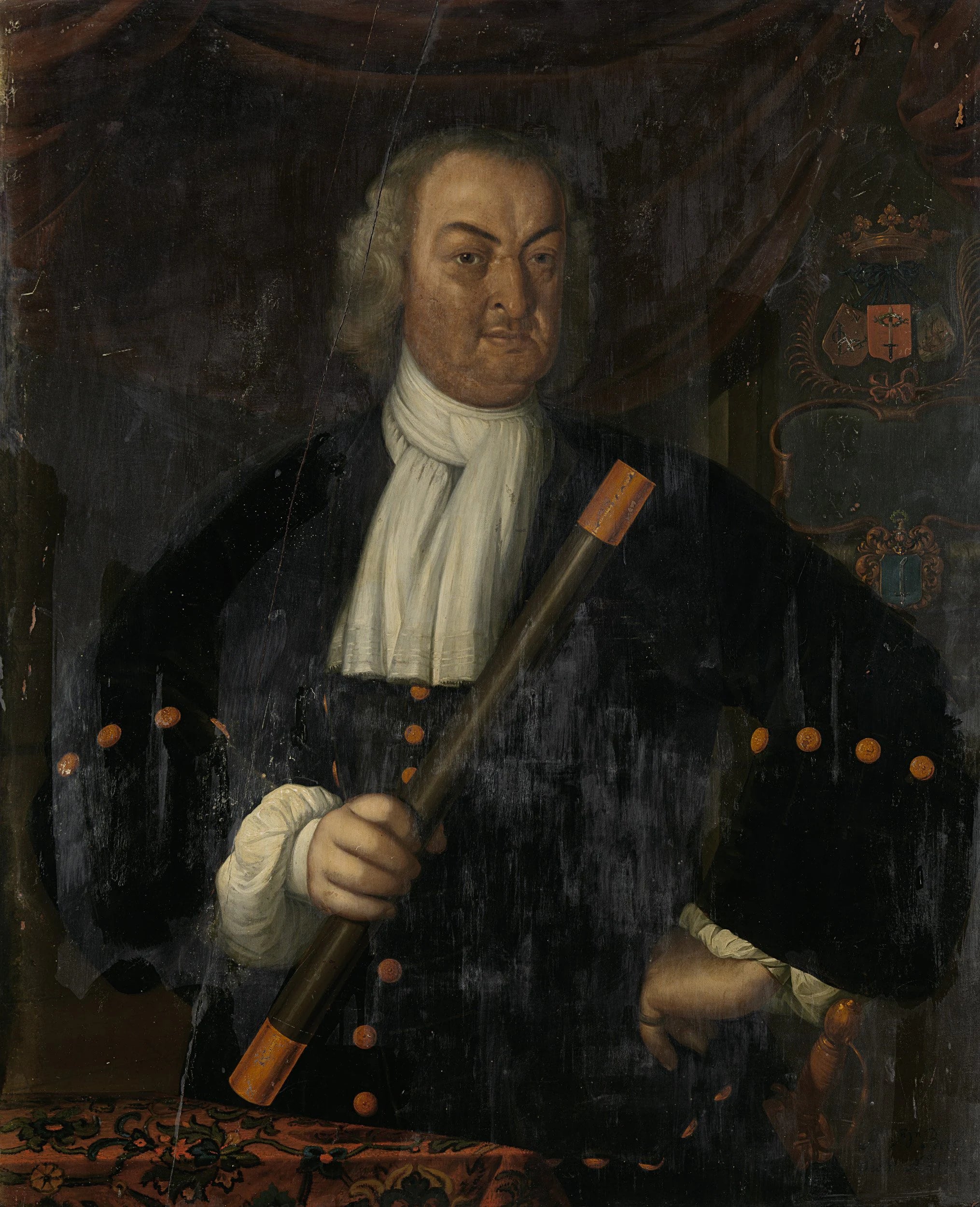Portrait du gouverneur général Hendrik Swaardecroon - Hendrik van den Bosch